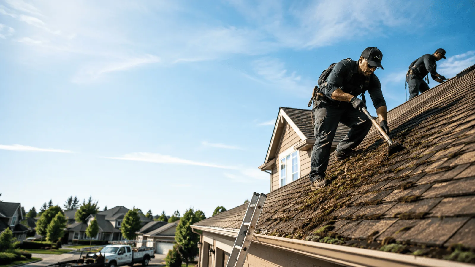 Roof Moss Removal in Bryants Store, KY near me